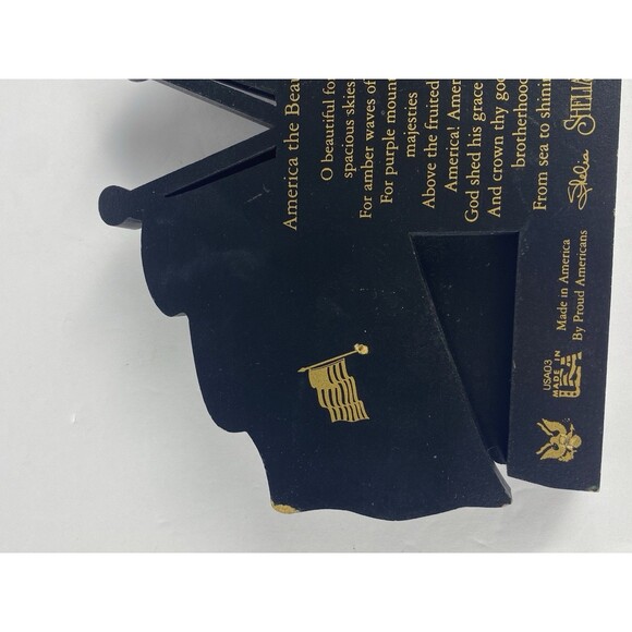 Stella's 2001 White House Wooden Shelf Sitter 9/11 Remembrance *MADE IN THE USA* - Picture 4 of 13